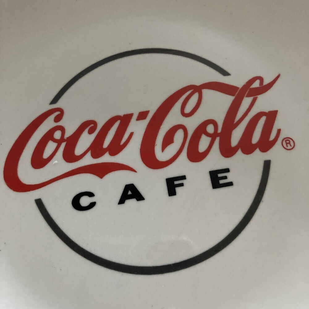 Coca Cola Cafe 3 Soup Bowls by Gibson USA Vintage 2003
